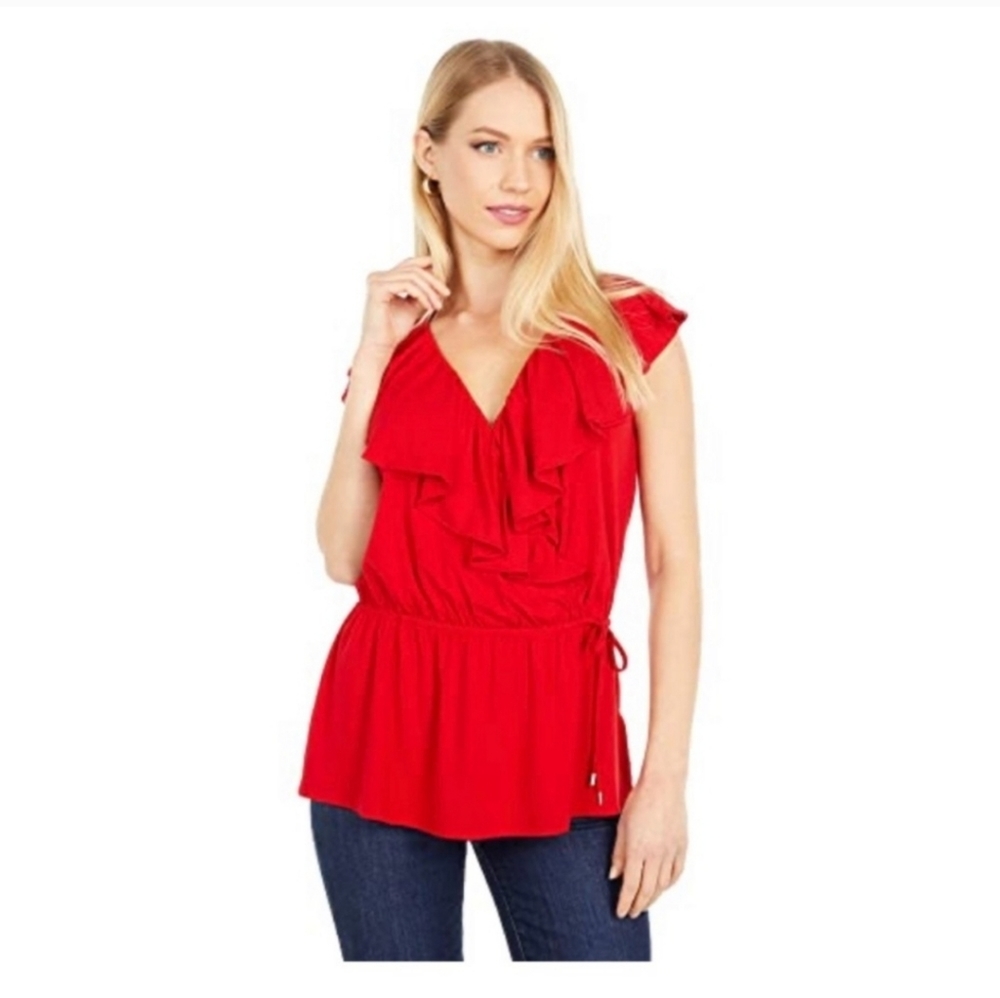 New Lauren by RALPH LAUREN sleeveless blouse size SMALL